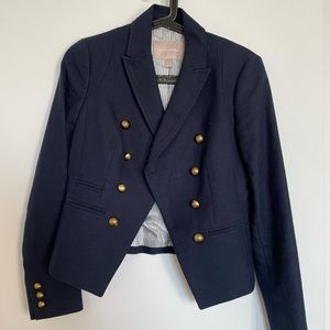 Banana Republic 0 navy blazer - gold buttons
